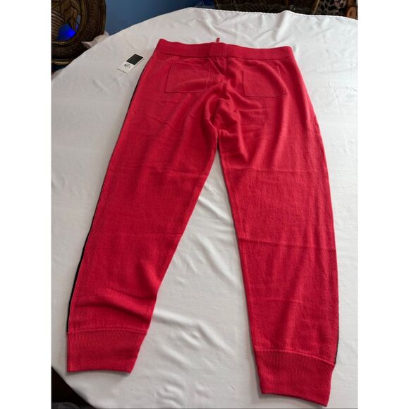 NWT Juicy Couture Black Label Teaberry Cashmere Jogger Pants Size XL New - Picture 10 of 11